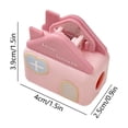 thumbnail image 3 of Toothbrush Head Cover Plastic House-Shaped with Secure Clip for Travel, Camping and Daily Use, 3 of 6