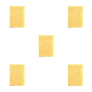 tamizeot Dirt Remover Block Sandpaper Cleaning Tool Tapes Household Supplies Wiping Eraser Brush Brown Multipurpose Clean Wipe 70*50*8mm 5Set