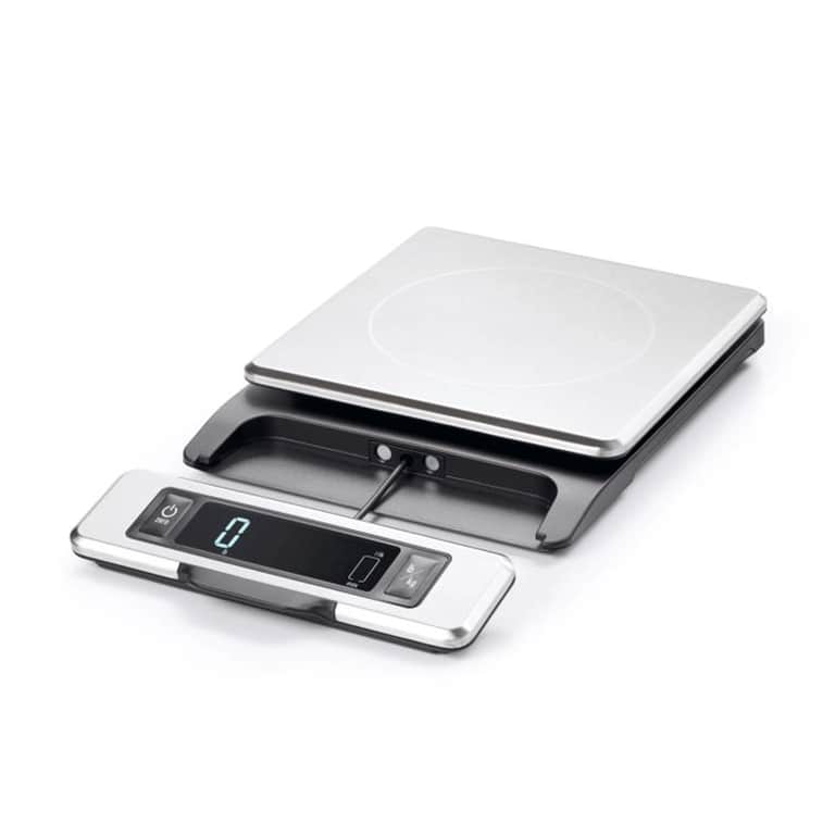 OXO Good Grips 11 Pound Stainless Steel Food Scale with Digital Display 