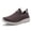 Espresso Taupe, variant on Fittington Men's Extra Wide Slip on Walking Shoes - Hands Free Lightweight Sneakers with Arch Support & Cushioned Sole, Easy on & off