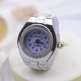 thumbnail image 2 of Montre pour Couple à Haute Élasticité, Alliage Ajustable, Bague Tendance pour Homme, 2 of 7