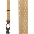 thumbnail image 2 of SuspenderStore Jacquard Petite Diamonds Suspenders - 1.5-Inch Wide Elastic - Button - 5 Colors & 3 Sizes, 2 of 4