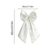 thumbnail image 3 of RKSTN Large Ribbon Bows for Christmas 3 PCS Christmas Bows 24X12 Inches Large Ribbon Bows for Christmas Tree Wreath Garland Mantle Staircase Curtain and Wall Decor Xmas Party Decorations, 3 of 9