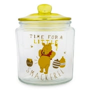 Disney Winnie the Pooh Clear Glass with Lid Food Storage Jar
