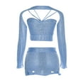 thumbnail image 4 of Soutien-gorge Cardigan Mini Jupe Dos Nu Découpé Clubwear Vêtements, 4 of 8