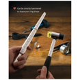 thumbnail image 5 of Ring Sizer, Can Be Hammered Solid Ring Mandrel and Jewelry Rubber Mallet, Ntegrated Conical Solid Ring Mandrel Sizer, 5 of 5