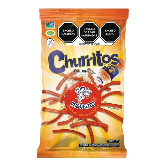 Botana Naturasol Miguelito churritos 55 g