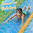 thumbnail image 4 of 18 x 5 ft - Slip and Slide, Water Slides for Kids - Backyard waterslide for Kids, Outdoor Fun Summer Water Toys, Water Activities for Kid and Adults for Backyard Fun, Ages 4-8, 5, 6, 7, 8-12 +, 4 of 5