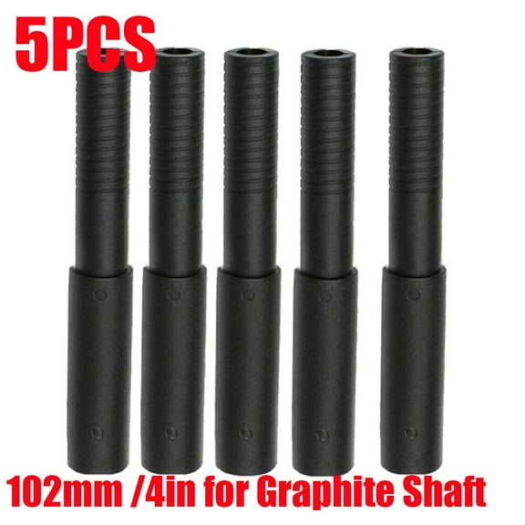 5PCS 102mm /4in Golf Club Butt Extender Plastic Extension Rod For Wood Shaft Golf Putter US