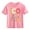 Pink, variant on YunPes 100th Day of School Celebration Kids Girls Boys T Shirts Fun Colorful Numbers Print Crew Neck Short Sleeve Tops
