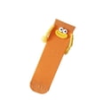 thumbnail image 2 of Kids Dopamine Color Knee High Socks, Girls Funny 3D Cartoon Face Braided Tassel Long Socks, Polyester Cotton Cute Novelty Children Stockings, 2 of 6