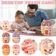 thumbnail image 4 of Creative Stationery Storage Box Holder Kawaii Desktop Trash Desk Cans Bins W8Y1, 4 of 9