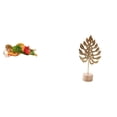 thumbnail image 1 of Estatua de José, figura de resina, escultura de hoja de metal con base de madera, adorno artístico de hoja, decoración religiosa única, ideal para el, 1 of 8