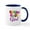 White/Navy Inside, variant on CafePress - Jelly Bean Girl Mug - 11 oz Ceramic Mug - Novelty Coffee Tea Cup