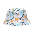 thumbnail image 2 of Baby Sun Hat Adjustable Lightweight Classic Wide Brim Hats Comfortable Basic Cap for Boys & Girls Summer Headwear Light Gray One Size, 2 of 3