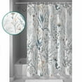 thumbnail image 4 of Spring Floral Waterproof Fabric Shower Curtain, Vintage Botanical Watercolor Shower Curtain for Bathroom Curtains Bathtubs Hotel Washable Shower Curtains with 12 Hooks Extra Long 72x96, 4 of 6
