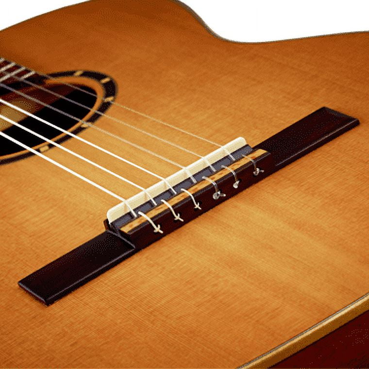 Ortega Family Series R121LWR Left-Handed Classical Guitar Transparent Wine Red
