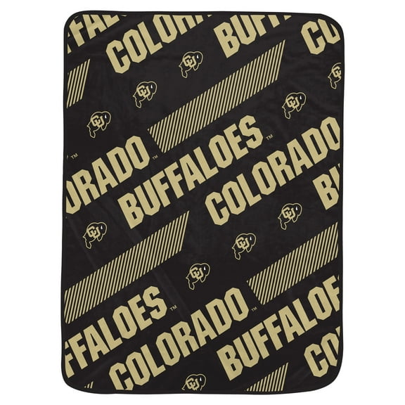 Pegasus Colorado Buffaloes 50- x 70- Slanted Half Wordmark Blanket