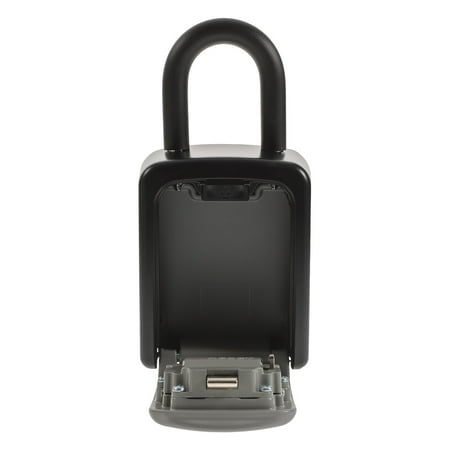 Key Safe Box Outdoor Lock Key Safe Storage Package Outdoor Wall Mount Cell Locker Money Portable House Code Hider Fireproof Metal Office Mounted