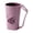 Pink, variant on Pink Toothbrush Cup with Handle Plastic Bathroom Organizer Rinsing Cup Mouthwash Cup Dental Care Storage Container