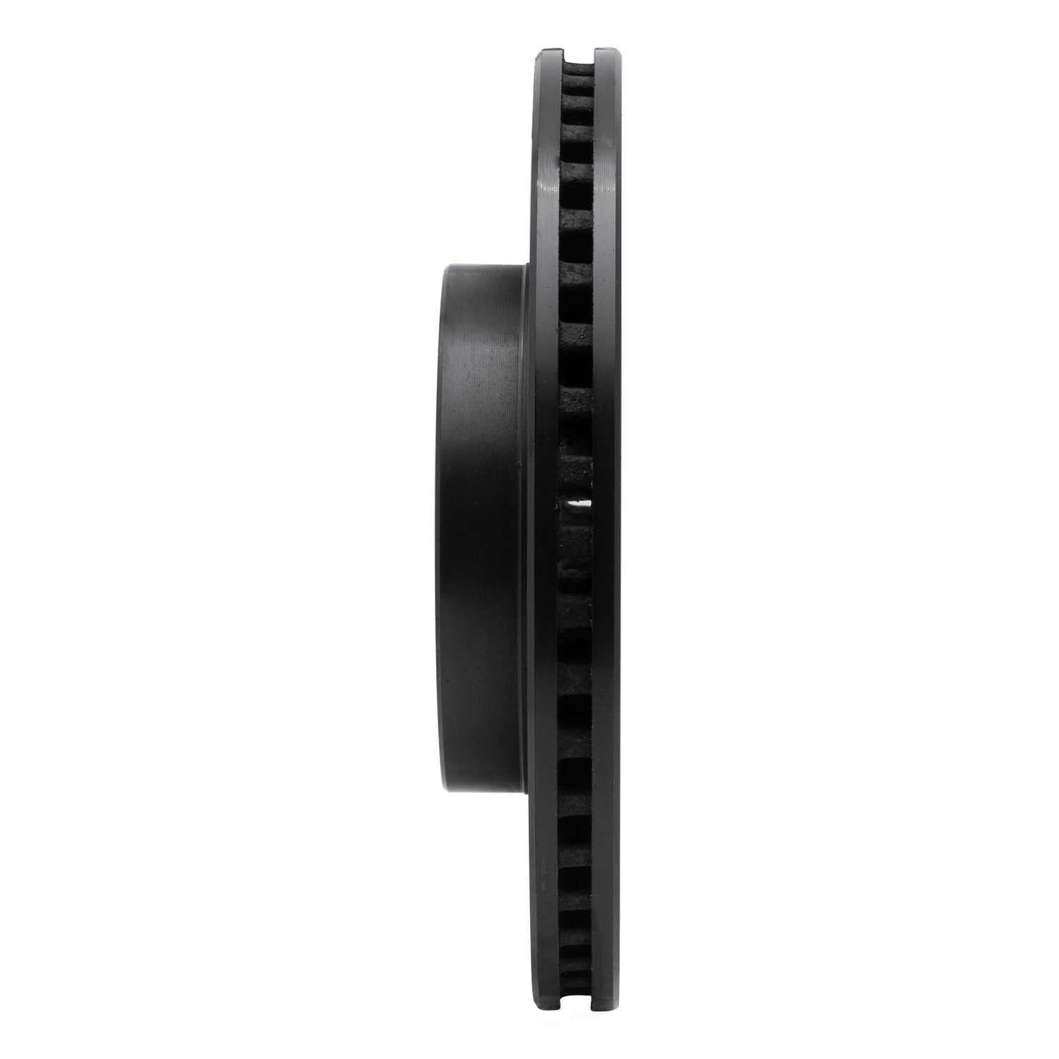 Dynamic Friction Company 633-76078L DFC Brake Rotor - Drilled And Slotted - Black