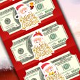 thumbnail image 6 of Christmas Money Envelopes Set, Foldable Santa Cash Gift Card Holders, Holiday Red Gift Envelopes with Tassel for Christmas Party Cash Gifts, 6 of 7