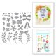 thumbnail image 1 of Juego de troqueles de corte de Metal con palabras de Feliz árbol de Navidad, flores, hojas, animales, álbum de recortes para tarjetas DIY, novedad de 2023, 1 of 2