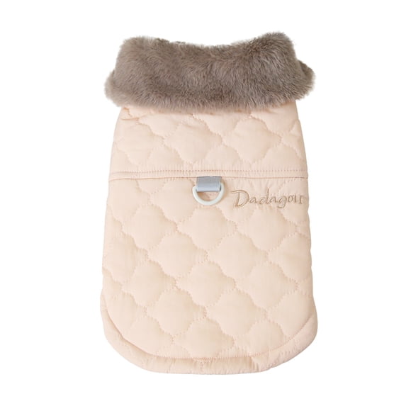 Dog Winter Coat - Pet Plaid Jacket Warm Vest Clothes - Dog Christmas Sweater Windproof Waterproof for Small Medium Large Dogs