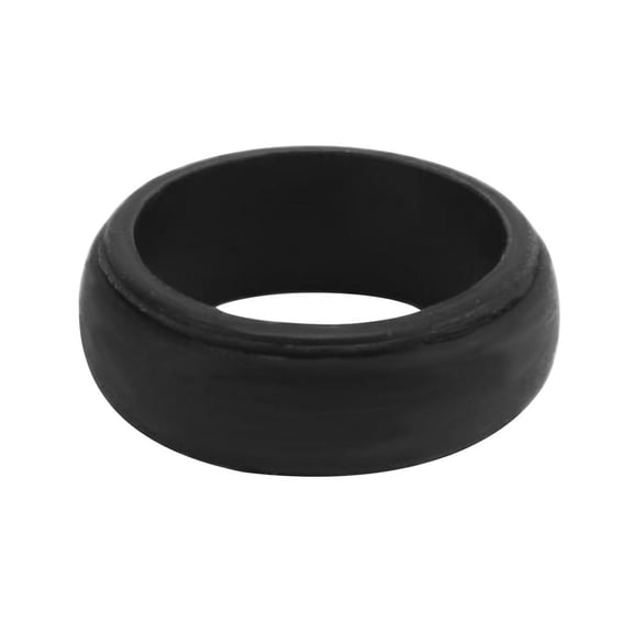8Mm Popular Black Men Silicone Cool Rings Women Rubber Wedding Ring Environmental Sports #8