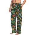 thumbnail image 2 of Xecao Christmas Gift Men's Straight Lounge Pajama Pants: The Ultimate in Comfortable Sleepwear, 2 of 9