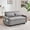 Grey, variant on Harper & Bright Designs 55.1" Pull Out Sleep Sofa Bed Loveseats Sofa Couch with Adjsutable Backrest, Storage Pockets, 2 Soft Pillows for Living Room, Bedroom, Apartment, Office, Blue