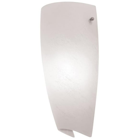 Access Lighting 20415LEDD-ALB Daphne Applique Murale ADA en Acier Brossé de 6 Pouces &44; Albâtre
