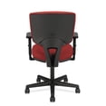 thumbnail image 3 of HON Volt Task Chair, Center-Tilt, Tension, Lock, Adjustable Arms, Crimson Fabric, 3 of 5