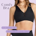 thumbnail image 3 of LeSensuel Light Top Wireless Bra Pullover Bralette for Women Comfortable Womens Bras No Wire, 3 of 7