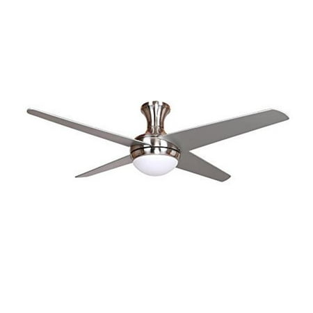 52 In Home Decor Taysom One Light, Flush Mount Ceiling Fan With Light Canada