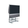 RCA HD50LPW42 - 50" Diagonal Class rear projection TV (DLP) - 720p 1280 x 720 - slate, silver shark, brushed aluminum