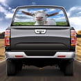 thumbnail image 2 of Goat Rear Window Decals for Trucks- Pickup Car Window Stickers Decal- Truck Back Window Tint Decal Graphic Perforated Vinyl Truck Stickers 66" X 22", 2 of 2