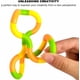 thumbnail image 5 of 5 piezas de juguete antiestrés enredado, juguete giratorio, juguetes de serpiente, descompresión, alivio del estrés, estimulación silenciosa para niños y adultos, 5 of 6