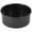 Black, variant on Black Stainless Steel Round Cake Pan with Detachable Bottom for Baking Use 9.8 Inches