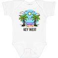thumbnail image 3 of Inktastic Summer Vacation in Key West Boys or Girls Baby Bodysuit, 3 of 5