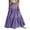 Purple, variant on VUPSGEZ Women Long Lightweight Layered Skirt High Waist Pleated A Line Swing Skirt (Wine Red,XL)