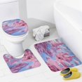 thumbnail image 4 of Shower Curtain Sets with Rugs, Cannabis Leaf Pattern Printed on Modern Shower Curtains for Bathroom Set, Perfect for Bathroom Hotel Dorm Spa Home, 72 x 72 inches, 4 of 8