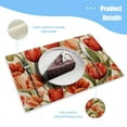 thumbnail image 3 of BaHomeck placemats Set of 4 rectangle Linen Cotton Placemats for Dining Table Washable Heat Resistant,18*12inch,Handpainted Tulips Pattern With Vintage Style, 3 of 4