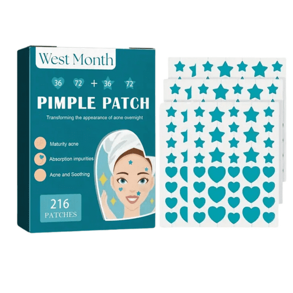 216 Star-parches Invisibles Eliminar Acné Estrella Granos