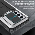 thumbnail image 6 of Allytech for Samsung Galxy S21 Ultra Case, S21 Ultra Waterproof Case with Built-in Screen Protector Dustproof Full Body Shockproof Heavy Duty Kickstand Case for Samsung Galaxy S21 Ultra 5G, Silver, 6 of 7