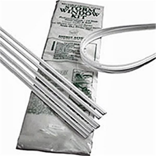 EFI 3560.25 72 x 82 White Plastic Interior Storm Window Kit Walmart