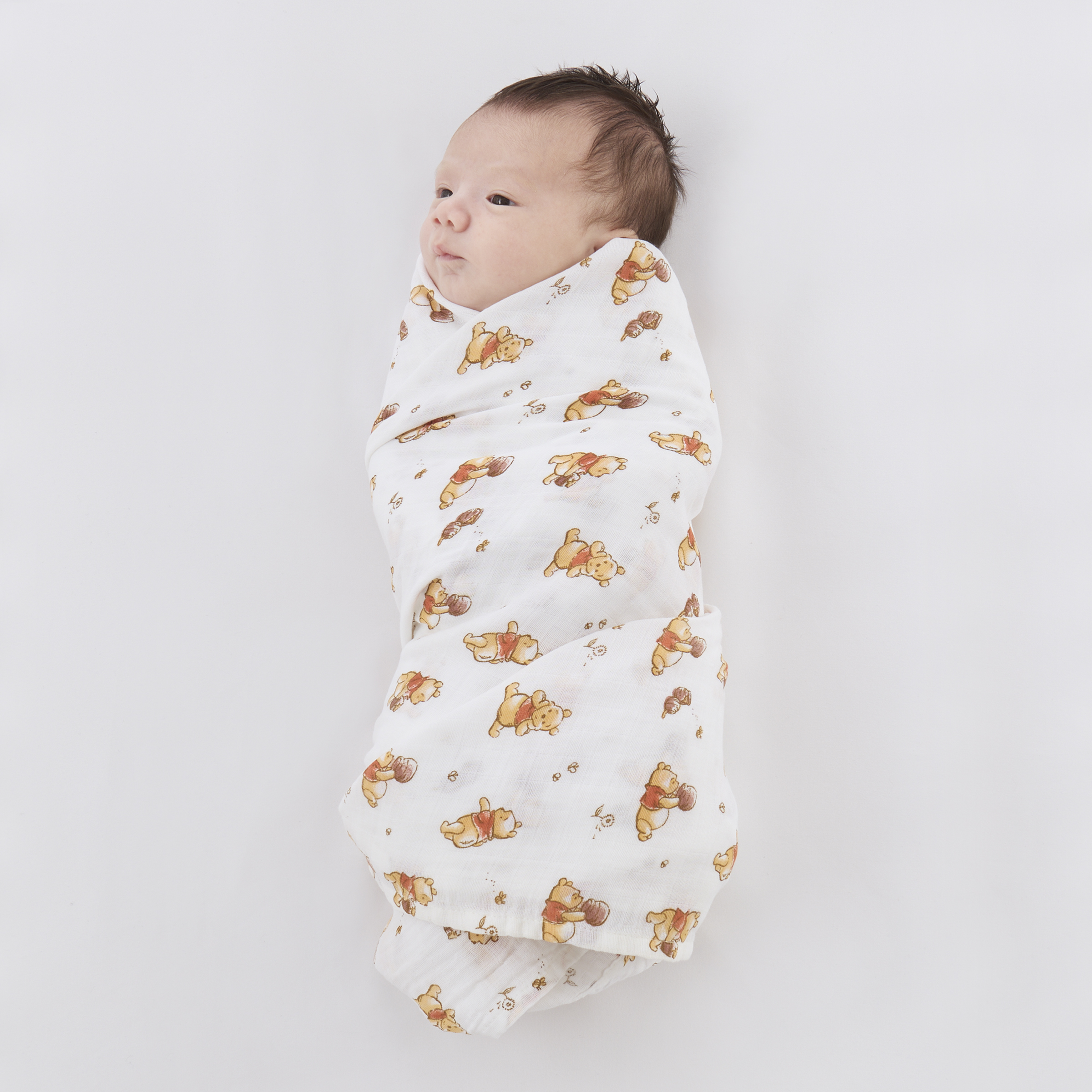 Disney Baby Winnie The Pooh Cotton Muslin Swaddle, 2-Pack photo 7