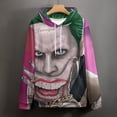 thumbnail image 3 of Joker Hoodies for Men Women, Unisex Hooded Sweatshirt, Oversized Pullover with 3D Print, Casual Loose Fit Hoodie, S-6XL, 3 of 8
