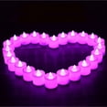 thumbnail image 4 of LINLIN24 Pack Battery Tea Lights Electic Candle Lights Flameless LED Decoration Candles for Holidays Party Wedding Seasonal & Festival Celebration, 4 of 7