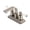 Brushed Nickel, variant on Kingston Brass KB8462DPL Paris 4-Inch Centerset Bathroom Faucet, Polished Brass